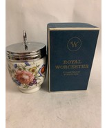 Royal Worcester Egg Coddler Porcelain, Made in England, Rose Pink, Singl... - £35.08 GBP