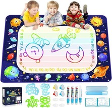 Aqua Magic Doodle Mat -Extra Large Water Drawing Mat Toddler Toys Gift (40&quot;x28&quot;) - £15.55 GBP
