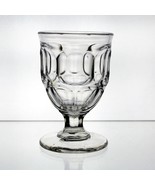 Flint Glass Ashburton Egg Cup, Antique c.1850-60s EAPG Barrel, Panel Ste... - £9.77 GBP