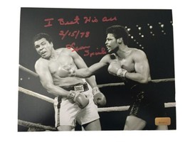 Leon Spinks Signed 8x10 Inscribed COA Inscriptagraphs Michael 8x Muhammad Ali... - £67.53 GBP