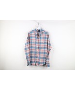 Vintage J Crew Mens Medium Faded Flannel Long Sleeve Collared Button Shi... - $622.29 MXN