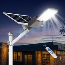 Solar Street Light 500W 40000Lm Dusk To Dawn Security Lights Waterproof Ip67 Str - $186.99