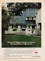 Travelers Insurance White House Dog Boy Baseball 1978 Vintage Print Ad - $181.73 MXN