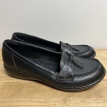 Clarks Collection Ashland 15260 Shoes Womens Loafer Black Leather Size 7.5 D - £15.39 GBP