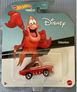 NEW Hot Wheels Disney Character Cars SEBASTIAN the Crab The Little Merma... - £7.04 GBP