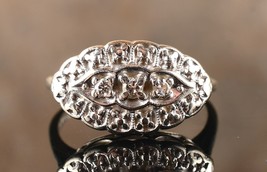 *14k White Gold Natural Diamond Ring Size 6 - $389.99