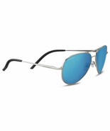 Serengeti CARRARA SMALL Silver / Polarized 555nm Blue Sunglasses 8553 56mm - $333.74 CAD