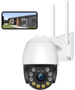 Camara De Seguridad WIFI Inalambrica 360 Para Casa Exterior 1080 Audio M... - £47.95 GBP
