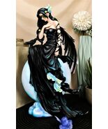 Ebros Large Gothic Lunar Eclipse Raven Fairy Statue 11&quot;H Nene Thomas Dar... - $1,455.63 MXN