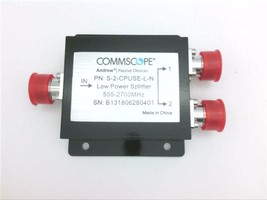 Commscope S-2-CPUSE-L-N Two-way Low Power Splitter 555-2700 Mhz - £55.84 GBP