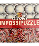 Puzzle Impossipuzzle 2013 Double Sided NEW SEALED Golf Theme 550 Piece G... - $640.37 MXN
