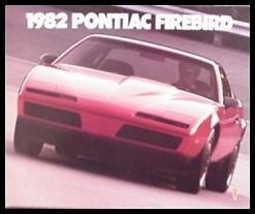 1982 Pontiac Firebird Deluxe Brochure S/E Trans Am Xlnt - £8.60 GBP