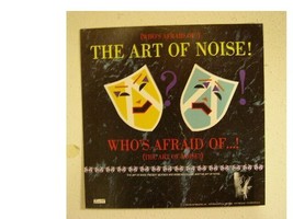 The Art Of Noise Poster Who&#39;s Afraid Of ? Flat - $414.91 MXN
