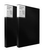 Portfolio Folder For Artwork Art Portfolio Binder 2 Packs 9&quot;X12&quot; Demo Bo... - £18.75 GBP