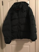 St John&#39;s Bay Men&#39;s Green Puffer Coat Jacket Zip Up Size XXL - $57.43