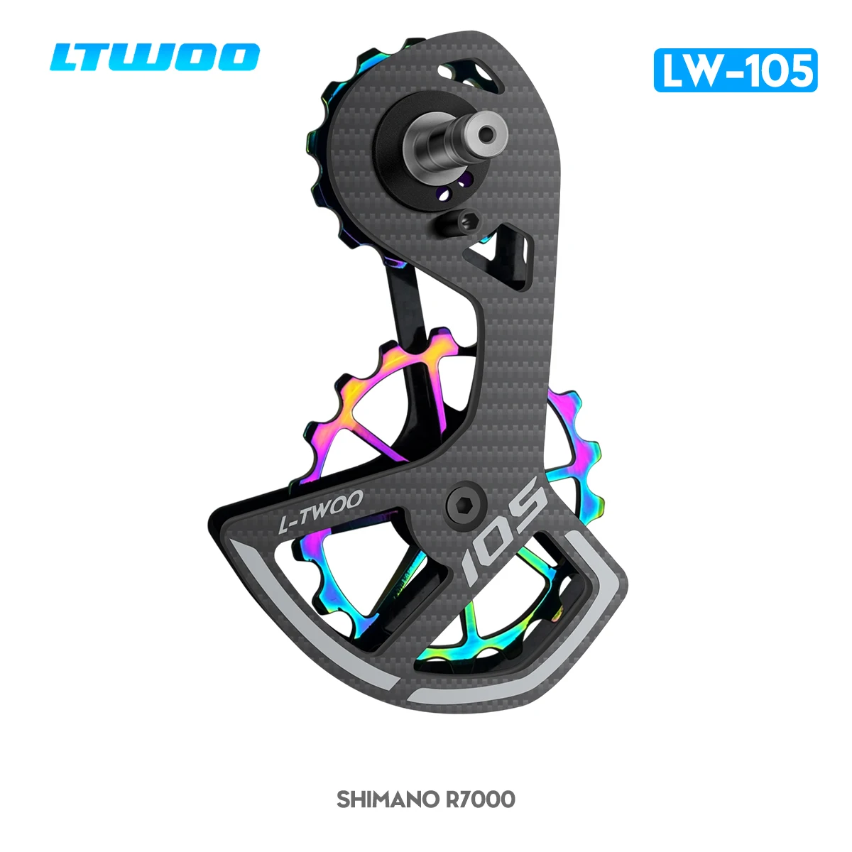 LTWOO Bicycle Ceramic ing   18T Pulley Wheel Set Rear Derailleurs Guide Wheel fo - £100.28 GBP