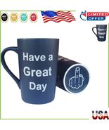 Comedic Middle Finger Coffee Mug - 15 Oz Microwave Safe Ceramic for Home... - $315.55 MXN