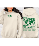 Create a Kinder Planet Hoodie, Oversized Hoodie, Trendy Hoodie, Tumblr H... - $32.99