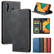 For Samsung Galaxy A20/A30 A50 A60 A70  Flip Leather Magnetic Wallet Case - £42.14 GBP