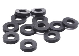 5/8&quot; ID x 1 1/4&quot; OD x 1/4&quot;  Rubber Flat Washers  Various Pack Sizes Avai... - £8.58 GBP+