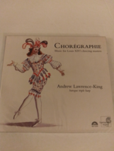 Choregraphie Music For Louis XIV&#39;s Dancing Masters Audio CD Andrew Lawrence-King - £31.23 GBP