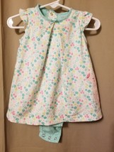 Child of Mine by Carter&#39;s - Floral Short Sleeve Outfit Size 12M     IR9 - $4.00
