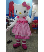 New Hello Kitty Mascot Costume Party Character Birthday Halloween Cospla... - £308.13 GBP