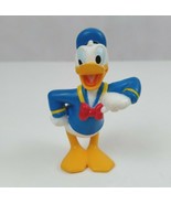 Vintage Disney Mickey &amp; Friends Donald Duck 3&quot; Vinyl Figure - $92.47 MXN