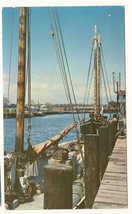 Pensacola florida red snapper boats vintage Postcard Unused - $6.01