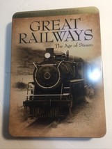 Great Railways: The Age of Steam (3 DVD Set, 2011) Special Edition Tin Case! - £3.76 GBP