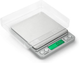 Truweigh Enigma Digital Coffee Scale - (500G X 0.01G Silver), Espresso Scale - £35.96 GBP