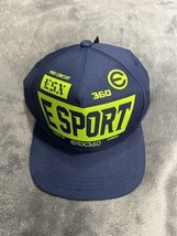 360 E Sports Pro Gamer Blue Adjustable Hat Cap Snapback Youth Size New - £9.56 GBP