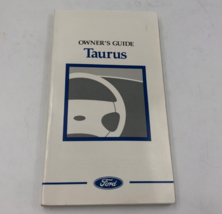 1998 Ford Taurus Owners Manual OEM C04B53068 - £14.19 GBP