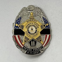 Louisa County Virginia Sheriff’s Office 9-11 Never Forget Enamel Lapel H... - £11.78 GBP