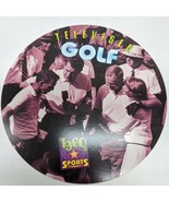 1960s Sports Televised Golf Circular Cardboard Collectable With Fun Facts - €6,84 EUR