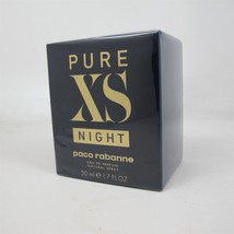PURE XS NIGHT by Paco Rabanne 50 ml/ 1.7 oz Eau de Parfum Spray NIB - £102.86 GBP