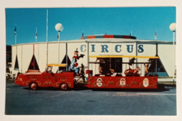 South of the Border Circus Wagon Train Clown Flags Carolina SC Postcard c1970s - £4.68 GBP