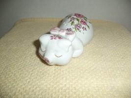 VINT AVON Pampered Piglet Ceramic Pig Pomander 1978 Potpourri  - £11.87 GBP