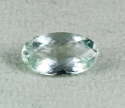 Finest Natural Blue Aquamarine Oval Cut 7.08 Carats Gemstone For Ring Pendant - £365.17 GBP