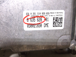 14-15-16 MINI COOPER  2.0L  THRU 9/15 / ENGINE COMPUTER/ECU.PCM image 2