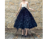 Black tiered tulle skirt 3 thumb155 crop