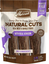 Merrick Natural Cut Venison Chew Treats for Medium Dogs - $14.95