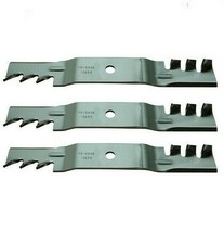 3pk Toothed Blades fit Cub Cadet 742-04417 1005336 942-04417 L48 M48 Tank 48 - £32.20 GBP