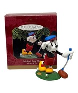 Hallmark Keepsake Christmas Ornament Mickey&#39;s Long Shot Golfing 1997 Vin... - $13.03 CAD