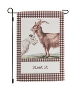 Primitives by Kathy Decorative Double Sided Garden Flag Bleat It - $12.17 CAD