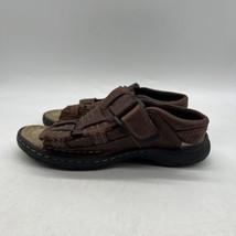 GBX Mens Brown Casual Open Toe Sandals size 8M - £21.96 GBP