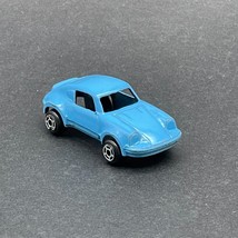 Tootsie Toy 2 Chicago USA Porsche Car Vehicle Blue Diecast 1/87 Scale Loose - £7.66 GBP