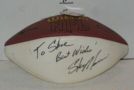 Steve Mariucci Signed Autographed Official Wilson Football - $79.15