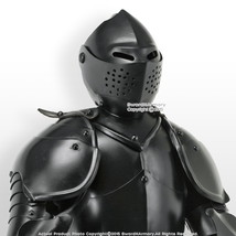Stainless Steel Mini Duke of Burgundy Suit of Armor Medieval Knight w/ S... - $188.08