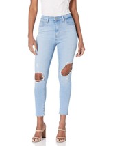 MSRP $50 Levi&#39;s Women&#39;s 721 High Rise Skinny Ankle Jeans Blue Size 00 (STAIN) - £8.44 GBP